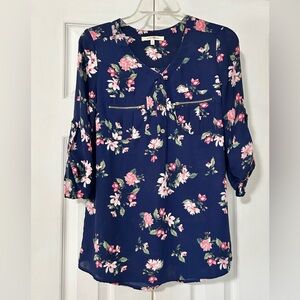 Wishful park blouse top shirt woman size medium